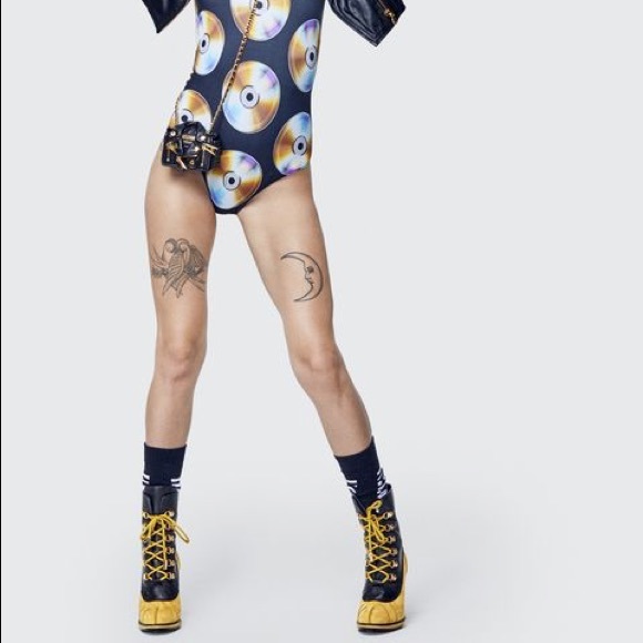 Moschino x H&M Limited Edition Leather Ankle Boots with Lacing - Picture 12 of 14